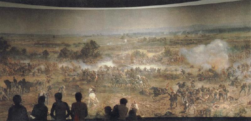 Paul Philippoteaux The Battle of Gettvsburg China oil painting art